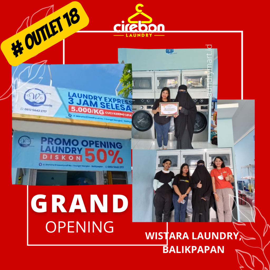 Franchise Bisnis Laundry Modal Kecil di Balikpapan