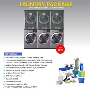 Paket usaha laundry murah Balikpapan